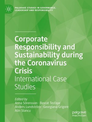cover image of Corporate Responsibility and Sustainability during the Coronavirus Crisis
